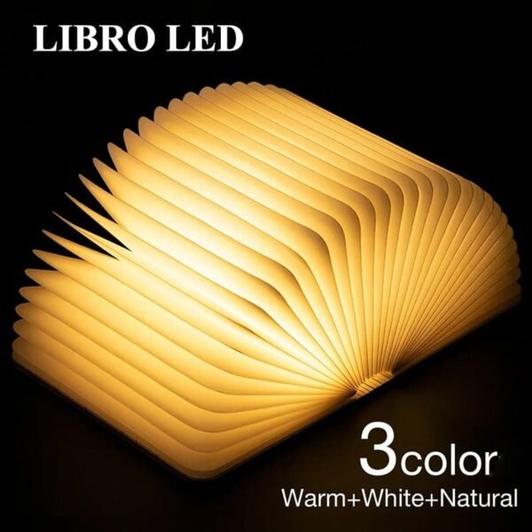 Lámpara libro led